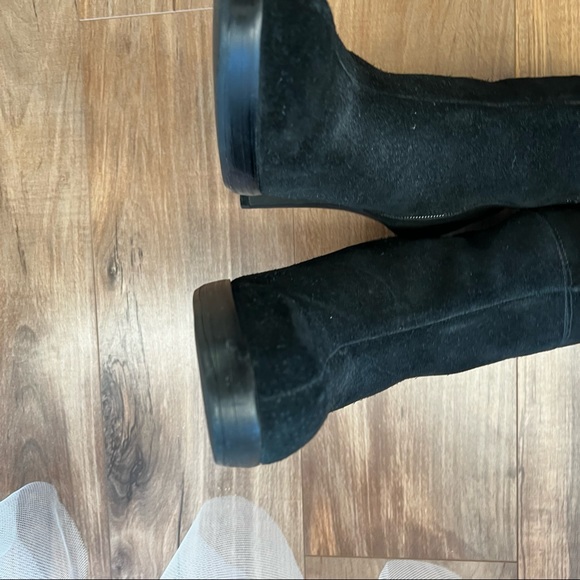 BAKERS “ELIJAH” OVER THE KNEE BLACK LEATHER BOOTS SIZE 9M - Picture 6 of 12